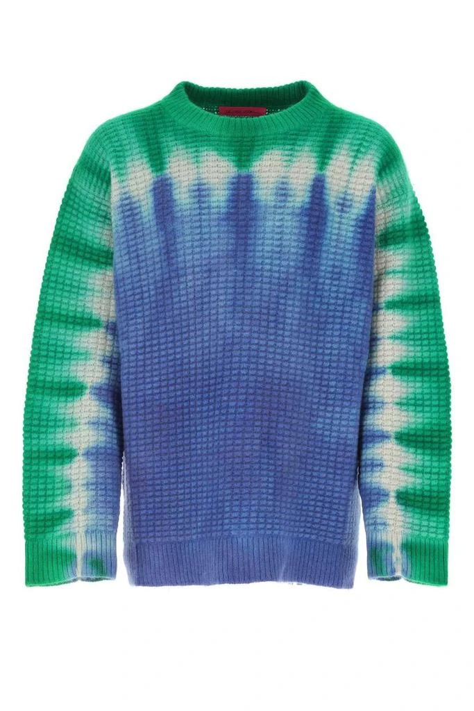 The Elder Statesman The Elder Statesman Daybreak Tie-Dyed Crewneck Jumper 1