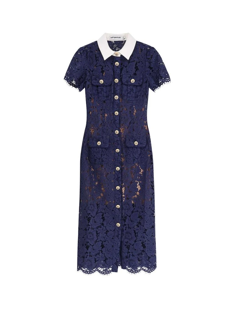 Shop Self-Portrait Lace Contrast Collar Midi Dress on Sale at BeyondStyle   Get 24% Off Self-Portrait Lace Contrast Collar Midi Dress with Limited-Time  Flash Deals, Exclusive Discounts, and Special Offers. Enjoy Unbeatable