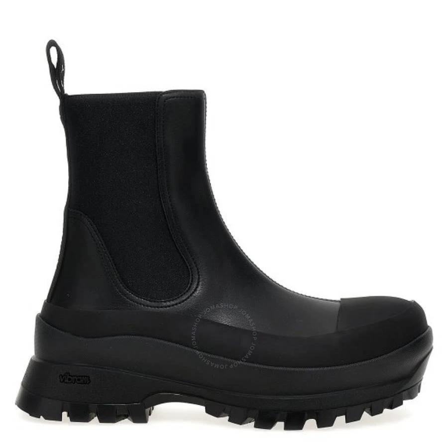 Stella McCartney Ladies Black Trace Chunky Ankle Boots 1