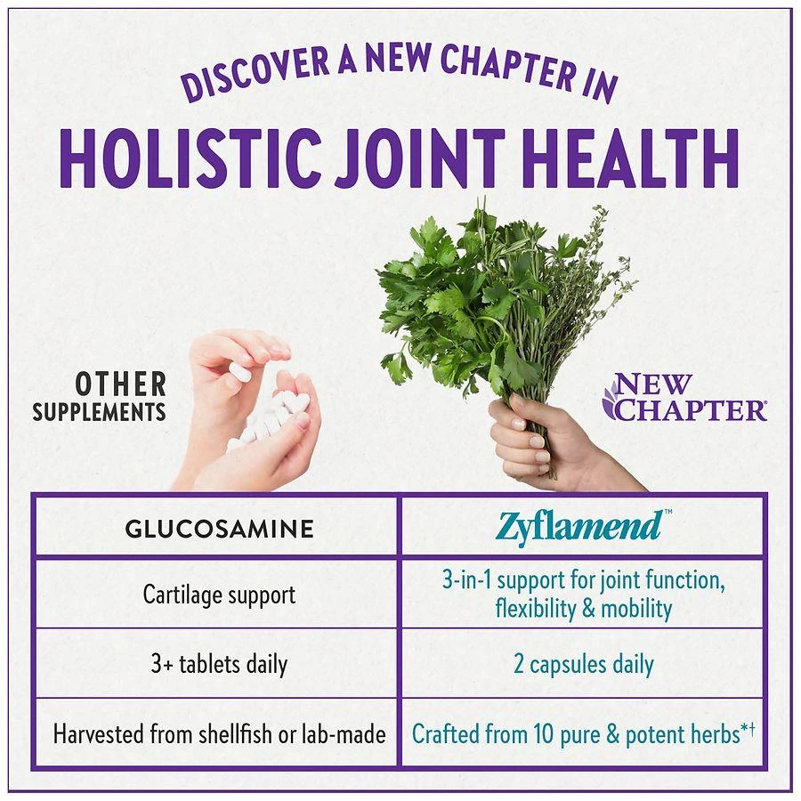 New Chapter Zyflamend, Herbal Pain Relief + Joint Supplement 6