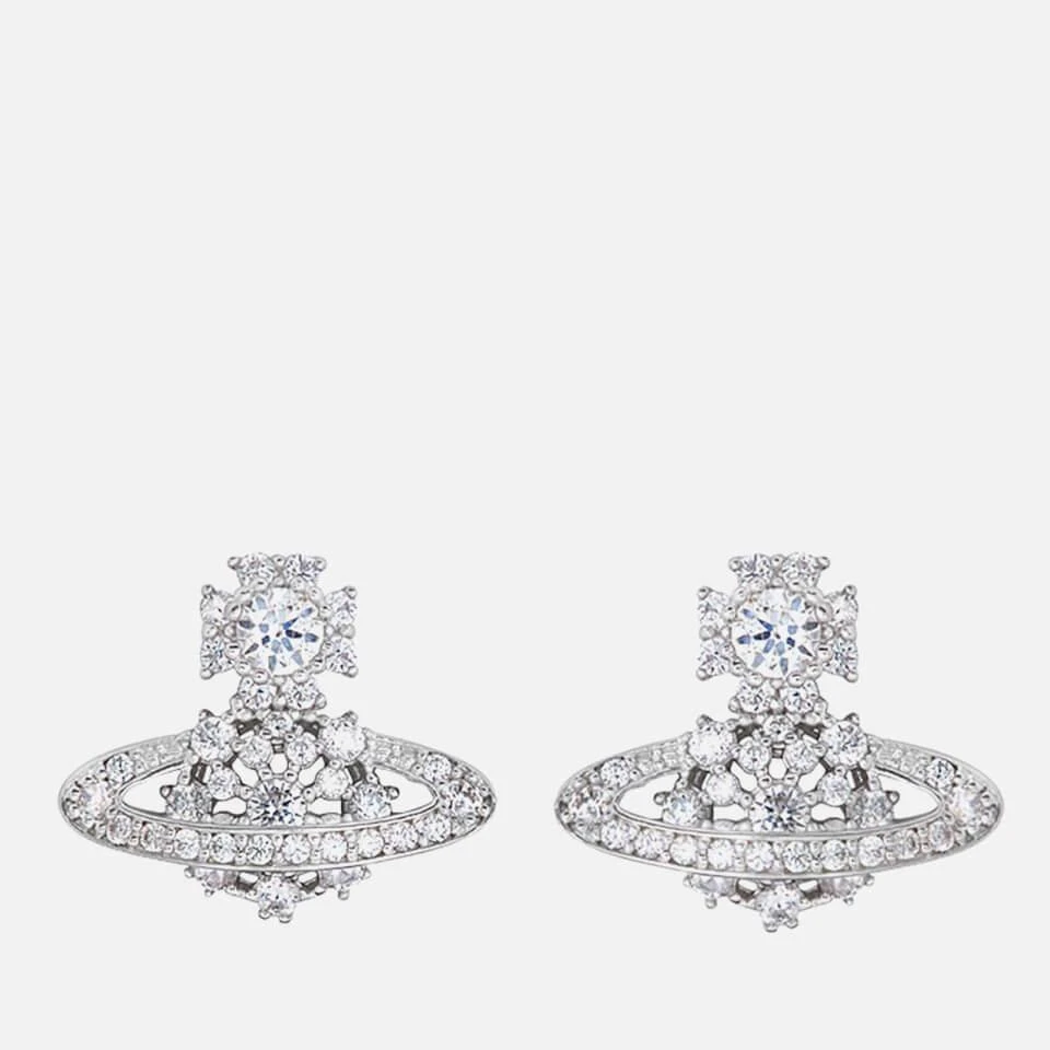 Vivienne Westwood Vivienne Westwood Narcissa Platinum-Plated Earrings 1