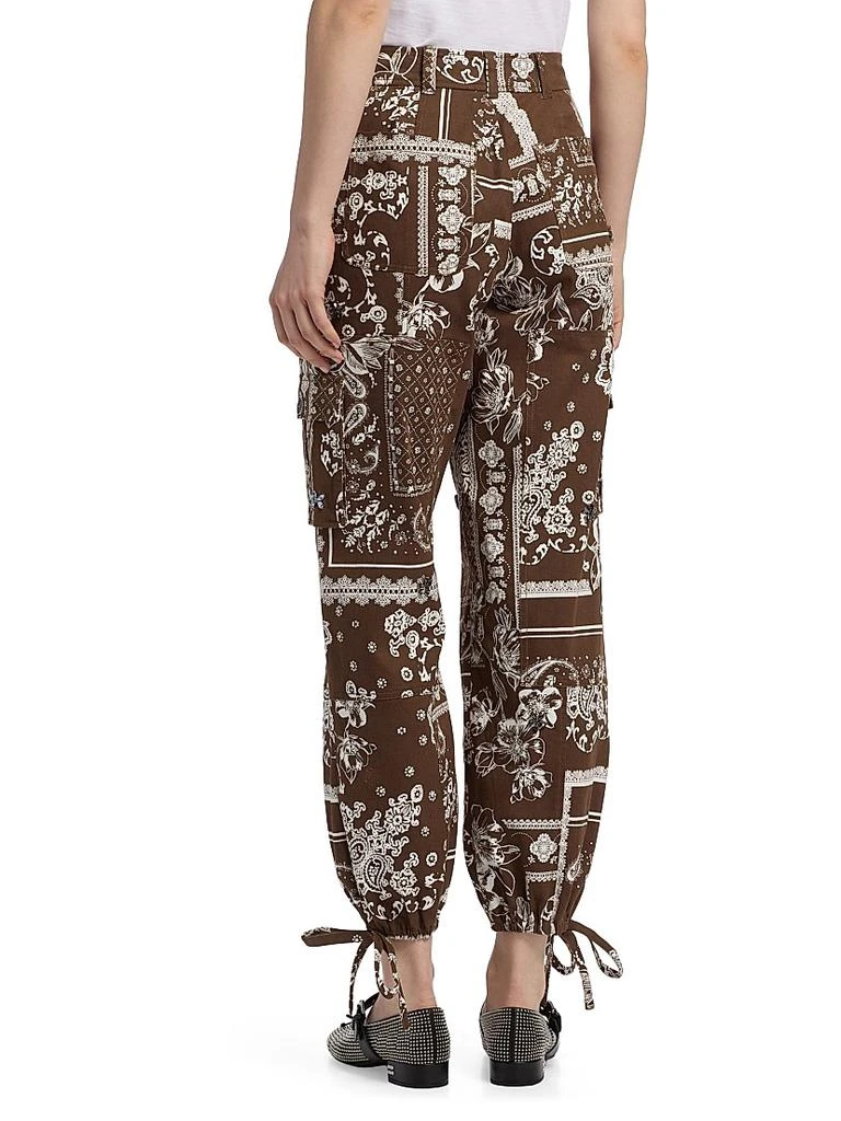 Cinq à Sept Zola Bandana Cotton Twill Military Pants 5