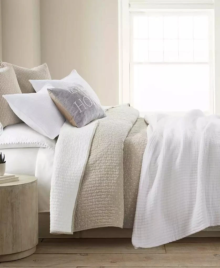 Levtex Caden Cotton Gauze Textured 2-Pc. Coverlet Set 2
