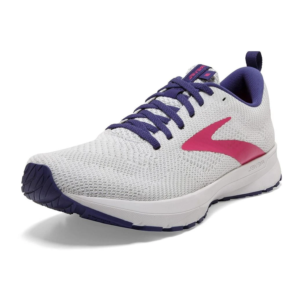 Brooks Brooks Revel 5 120361-1B-193 Women's US 12 White Navy Pink Running Shoes EEE3908 3