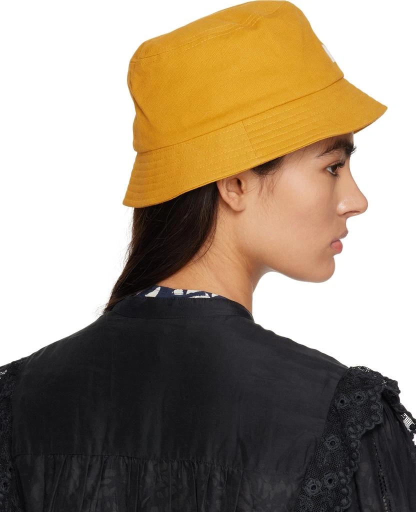 Isabel Marant Yellow Haley Bucket Hat 3