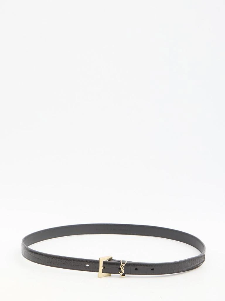 Yves Saint Laurent Cassandre Thin Belt 1