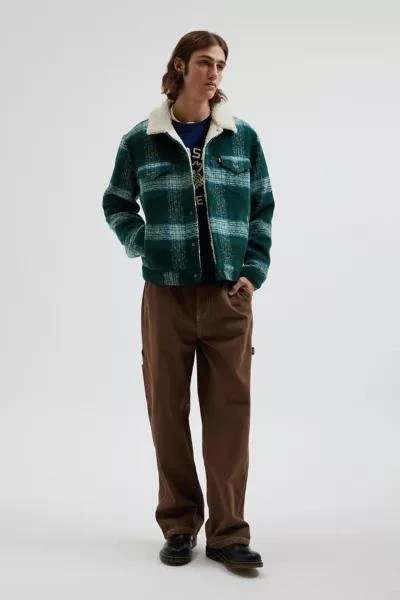 Levi's Levi’s® Type 3 Plaid Fleece-Lined Trucker Jacket 4