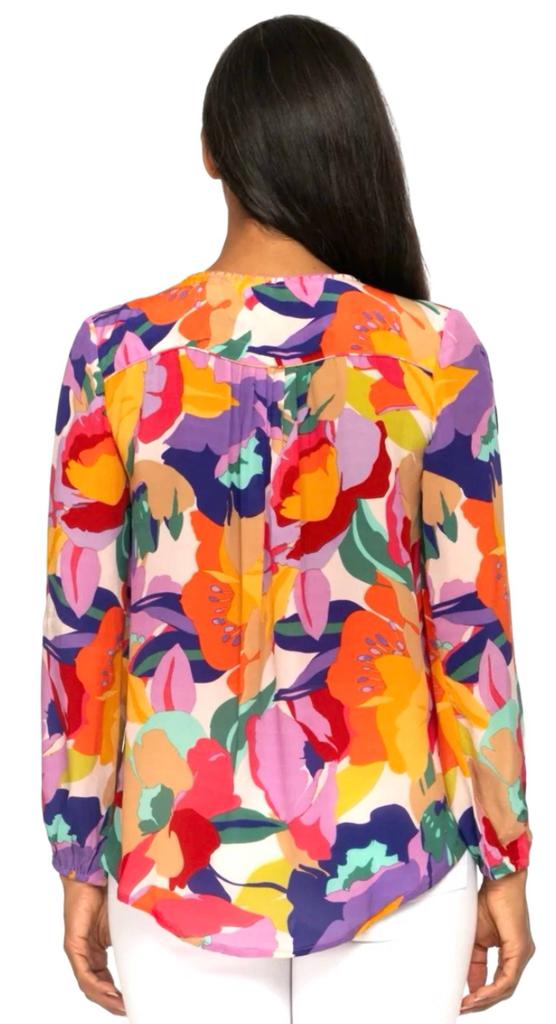 Tolani Tolani - Janessa Lotus Top