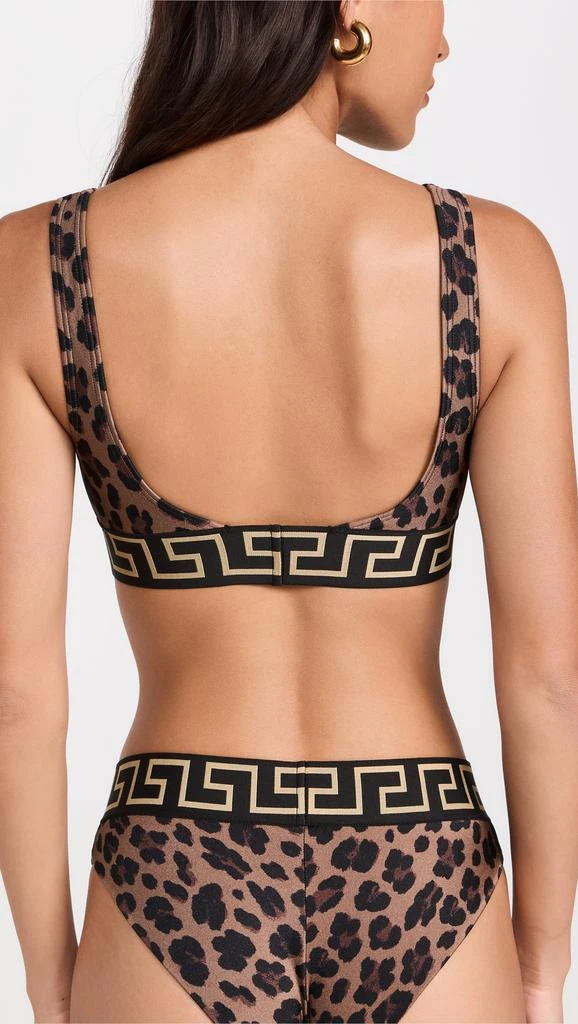 Versace Triangle Bikini Top 2