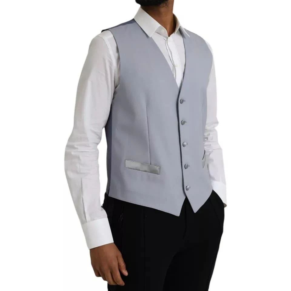 Dolce 
Gabbana Wool Formal Dress Waistcoat Men
s Vest (Pre-Owned) 2