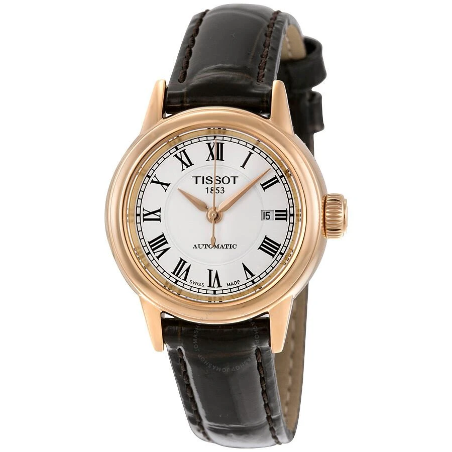 Tissot Carson Automatic White Dial Ladies Watch T085.207.36.013.00 1