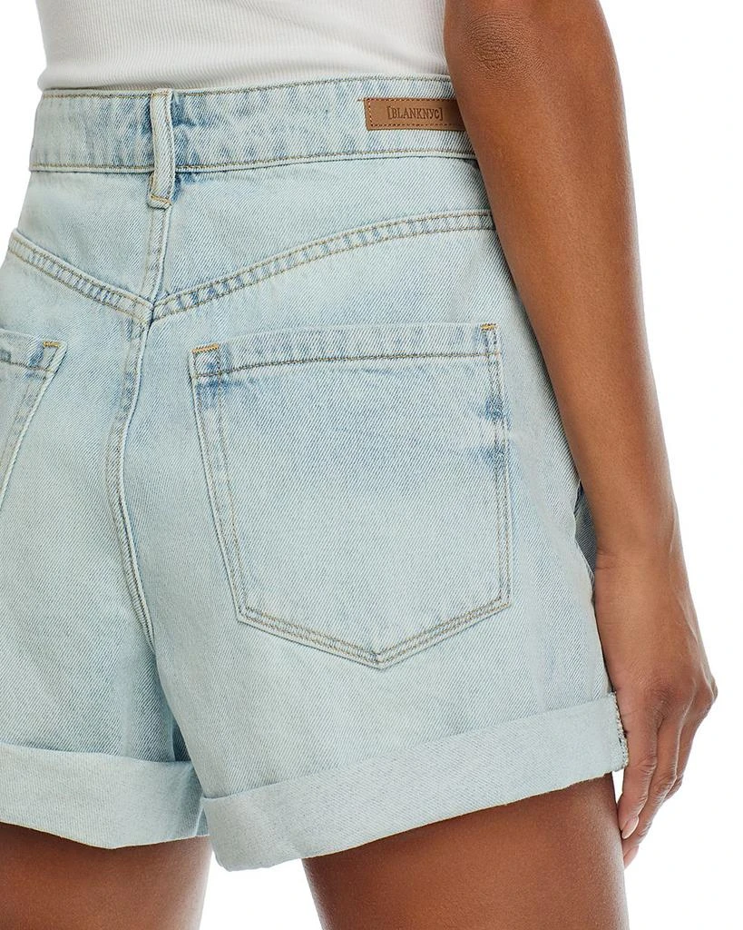 Blank NYC Denim A Line Cuffed Shorts 5