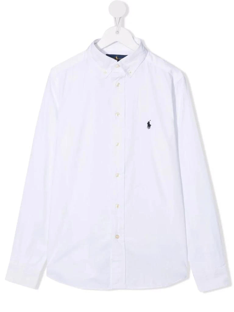 Ralph Lauren White Slim-fit Oxford Shirt 1