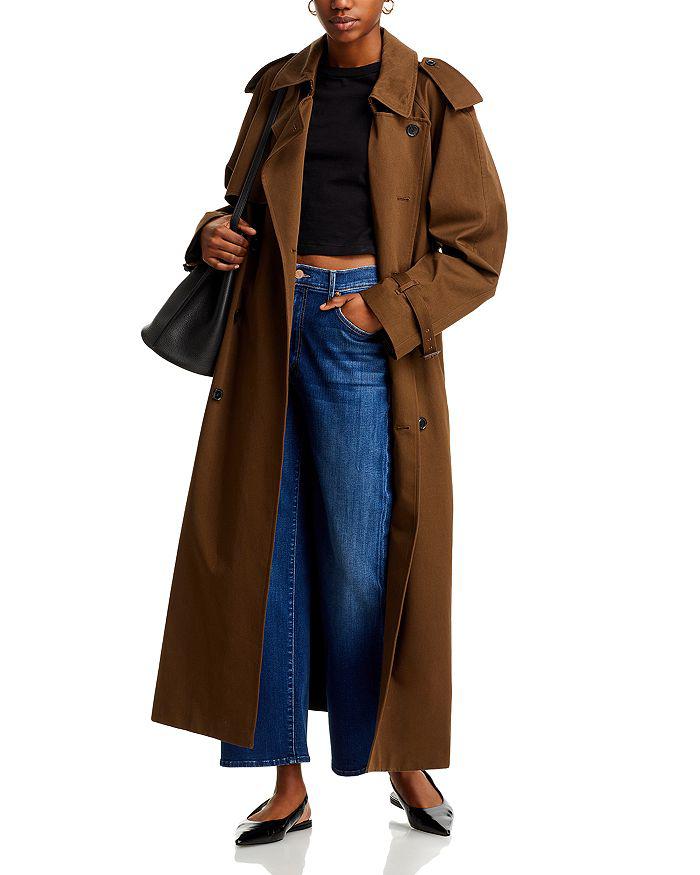 MOTHER The Dodger High Rise Ankle Wide Leg Jeans in On Your Left