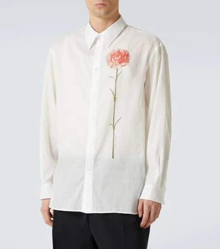Simone Rocha Carnation printed dress shirt 3