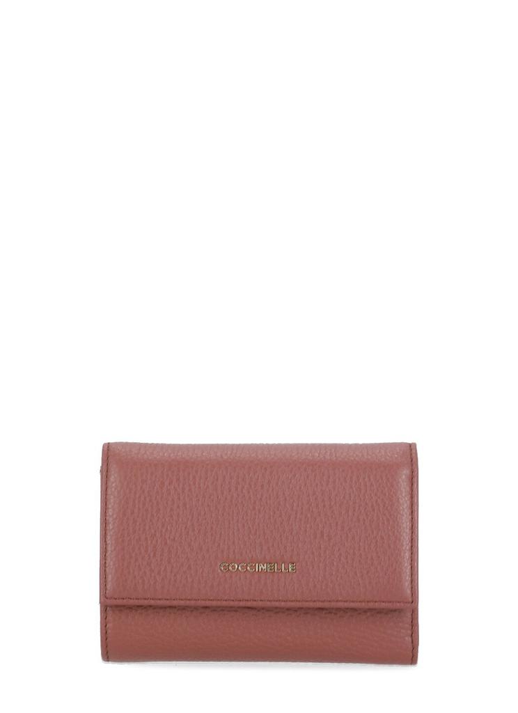 Coccinelle Coccinelle Logo Lettering Tri-Fold Wallet