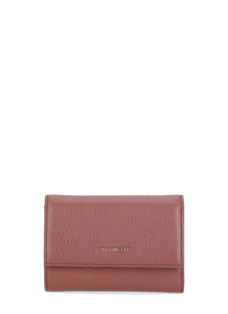Coccinelle Coccinelle Logo Lettering Tri-Fold Wallet 1