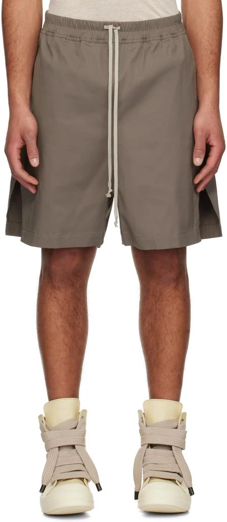 Rick Owens Gray Hollywood Boxers Shorts 1