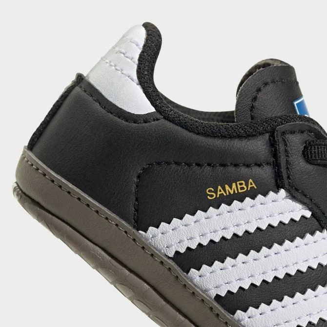 Adidas Infant adidas Originals Samba Stretch Lace Crib Shoes 3