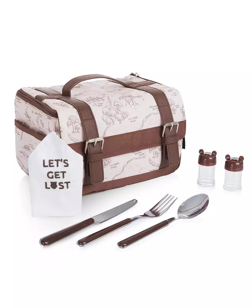 ONIVA Disney Winnie The Pooh Lunch Bag Cooler with Utensils Set