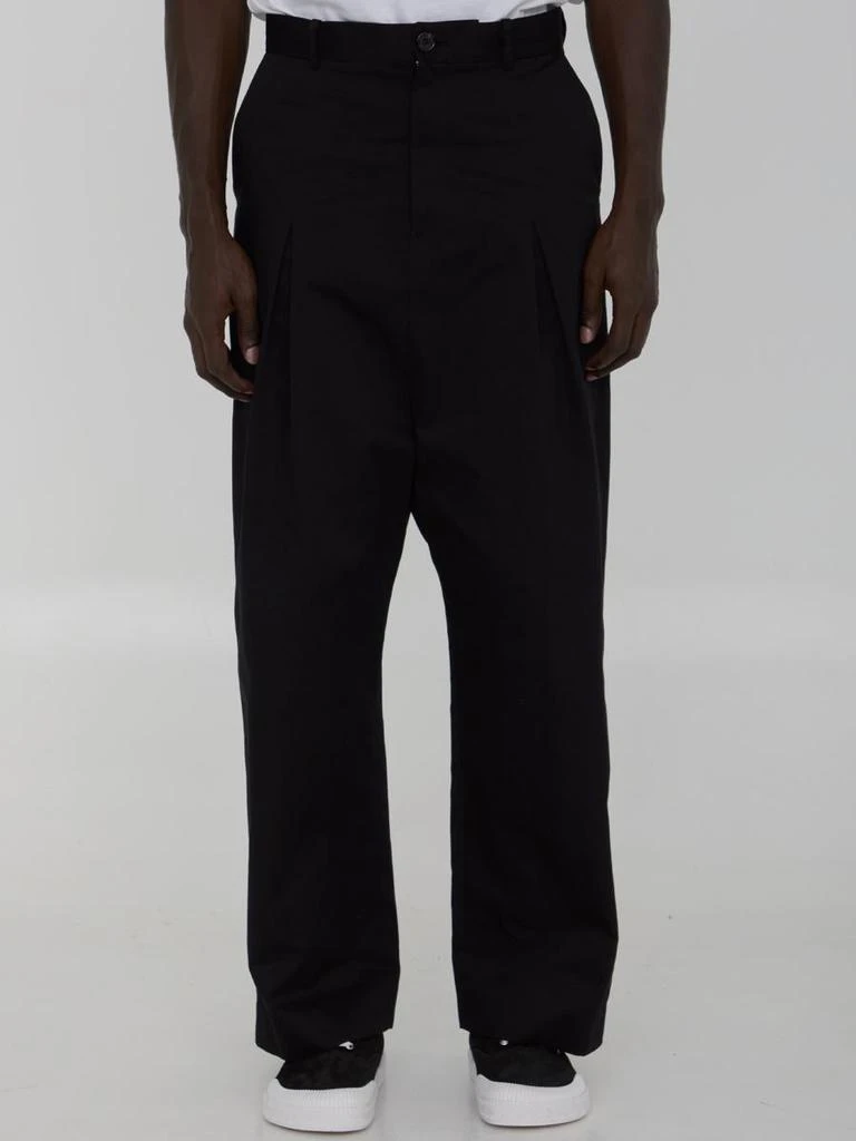 Loewe Low Crotch Trousers In Cotton 1
