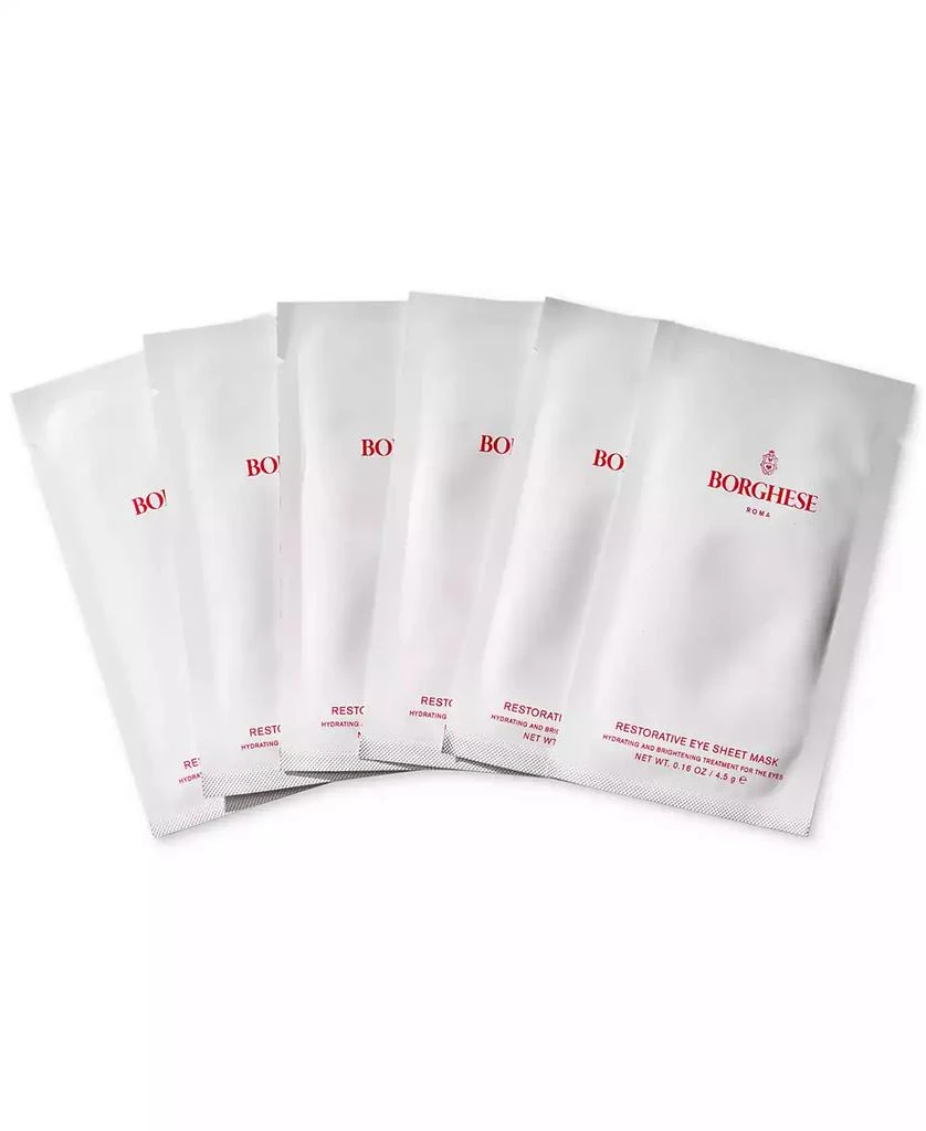 Borghese Restorative Eye Sheet Mask, 6-Pk. 4