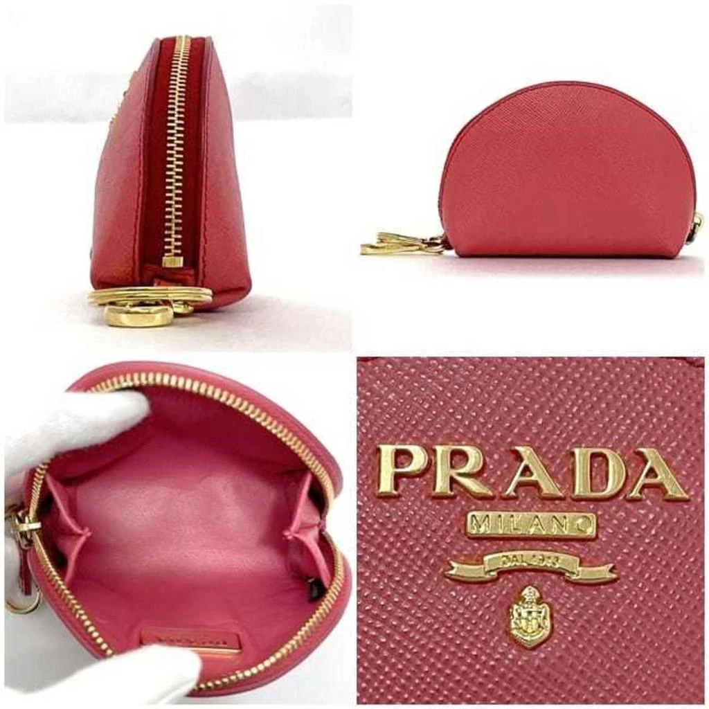 Prada Leather Coin Purse/Coin Case (Pre-Owned) 2