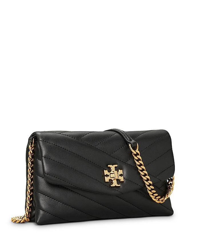 Tory Burch Kira Chevron Leather Chain Wallet 6