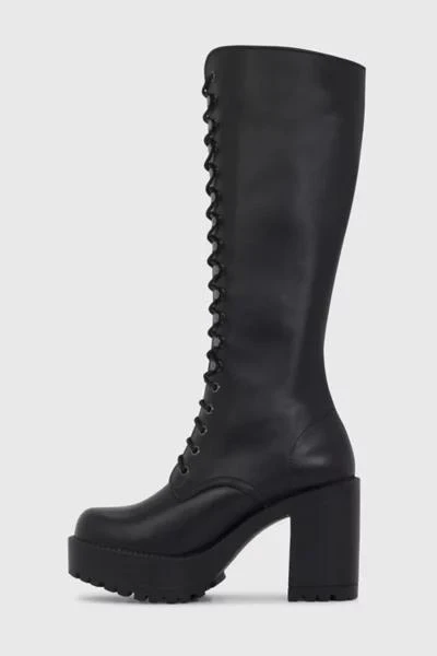 ROC Boots Australia ROC Lash Heeled Leather Lace-Up Boot 4