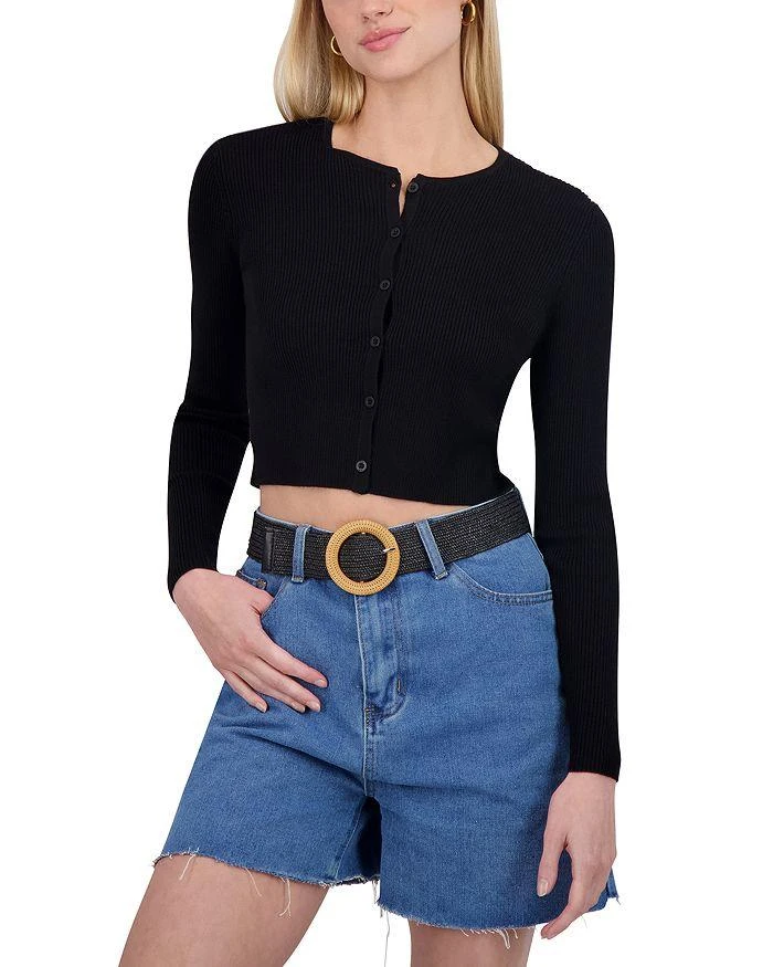 Point Cropped Cardigan 1