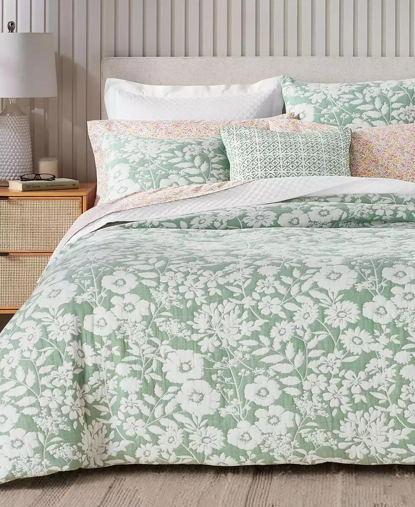 Charter Club last act! Silhouette Floral 3-Pc. Comforter Set, Full/Queen, Exclusively at Macy’s