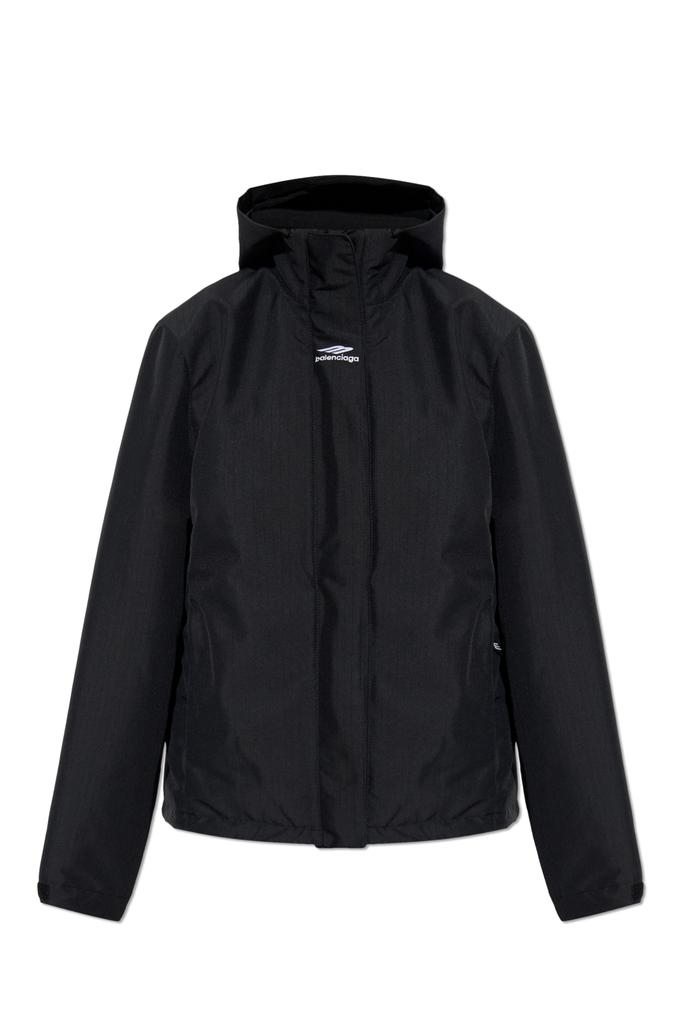 ジャケット BALENCIAGA Women Jackets 831697TSW65 1963 BLACK Women's Lace-up Jacket in Black | Balenciaga US