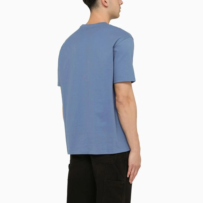 Carhartt WIP Light blue S/S Pocket T-Shirt 4