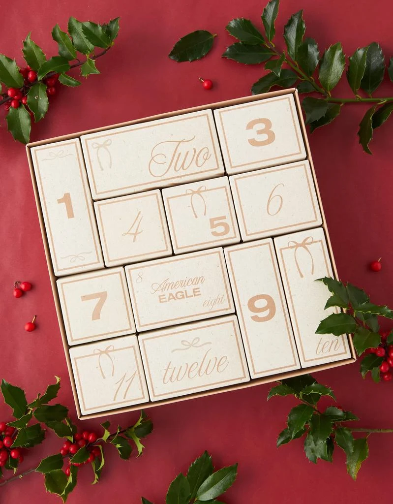 AE AE 12 Days of Golden Glow Up Jewelry Advent Calendar 3