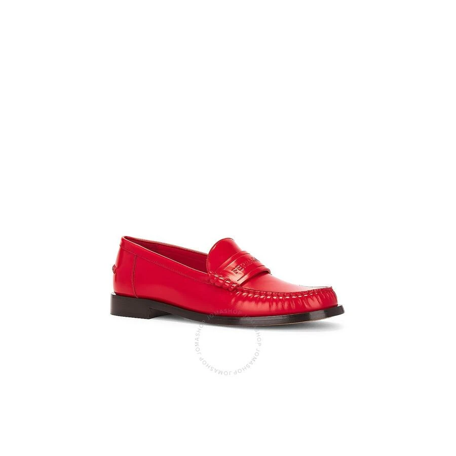 Salvatore Ferragamo Red Irina Leather Moccasin 2