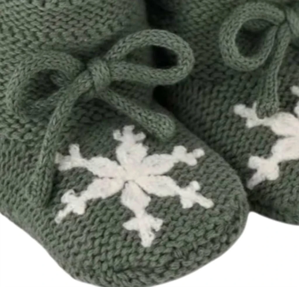 Elegant Baby Elegant Baby - Infant Baby Snowflake Booties 2
