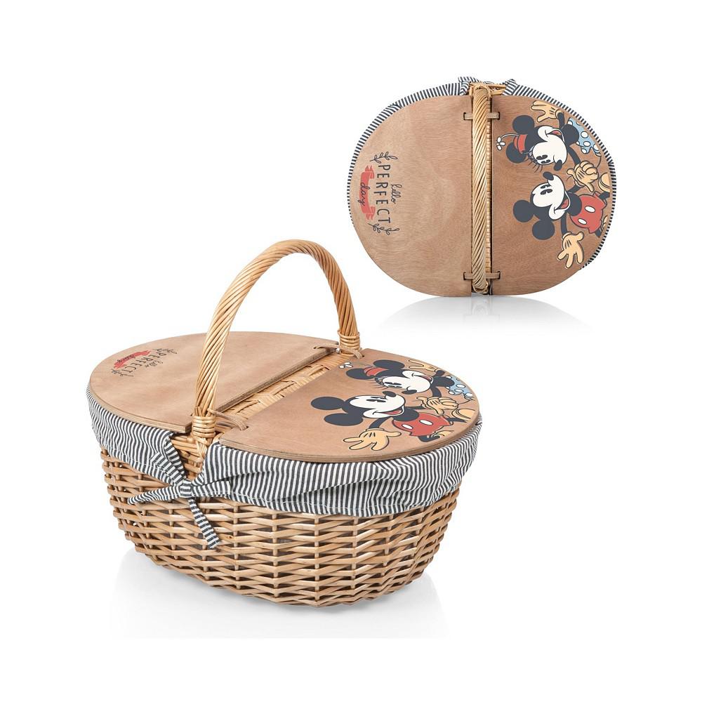 Disney Country Basket - Mickey and Minnie Navy White Stripes