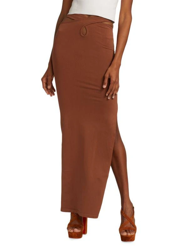 Simon Miller Yammin Cutout Midi Skirt 1
