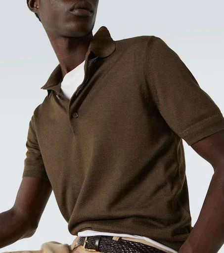 Tom Ford Cashmere and silk polo shirt 5