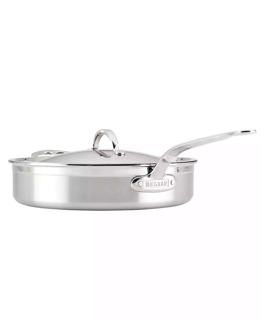 Hestan ProBond Clad TITUM® Stainless Steel Nonstick 5-Quart Covered Saute Pan with Helper Handle 3