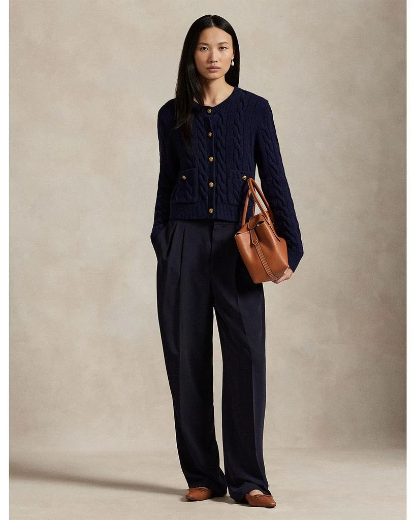 Ralph Lauren Cable Wool Cashmere Cardigan 2