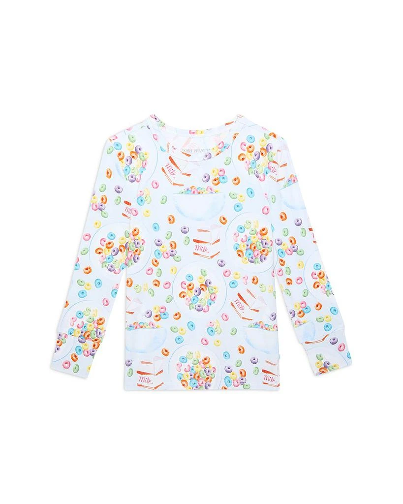 Posh Peanut Unisex Cereal Classic Pajama Set - Little Kid 2
