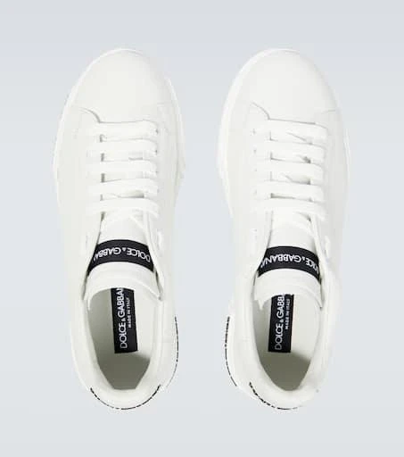 Dolce & Gabbana Logo leather sneakers 4