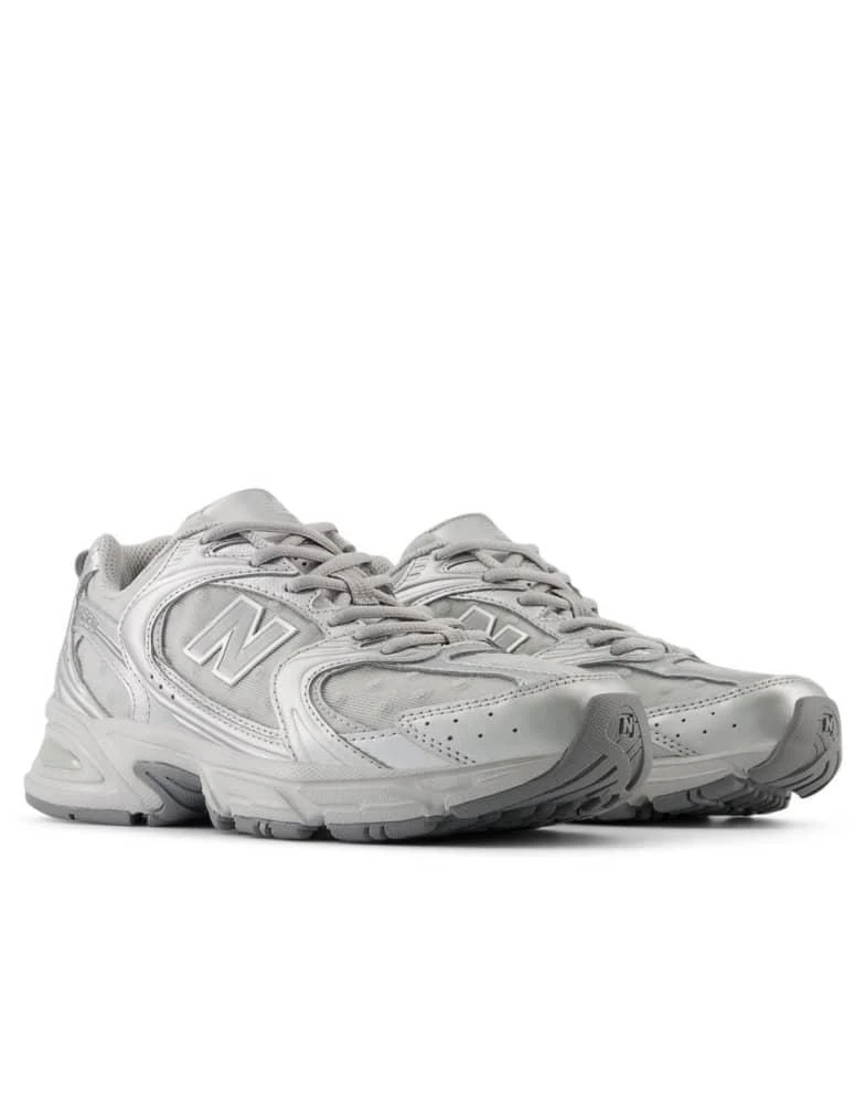 New Balance New Balance 530 trainers with polka dot detail in silver grey 2