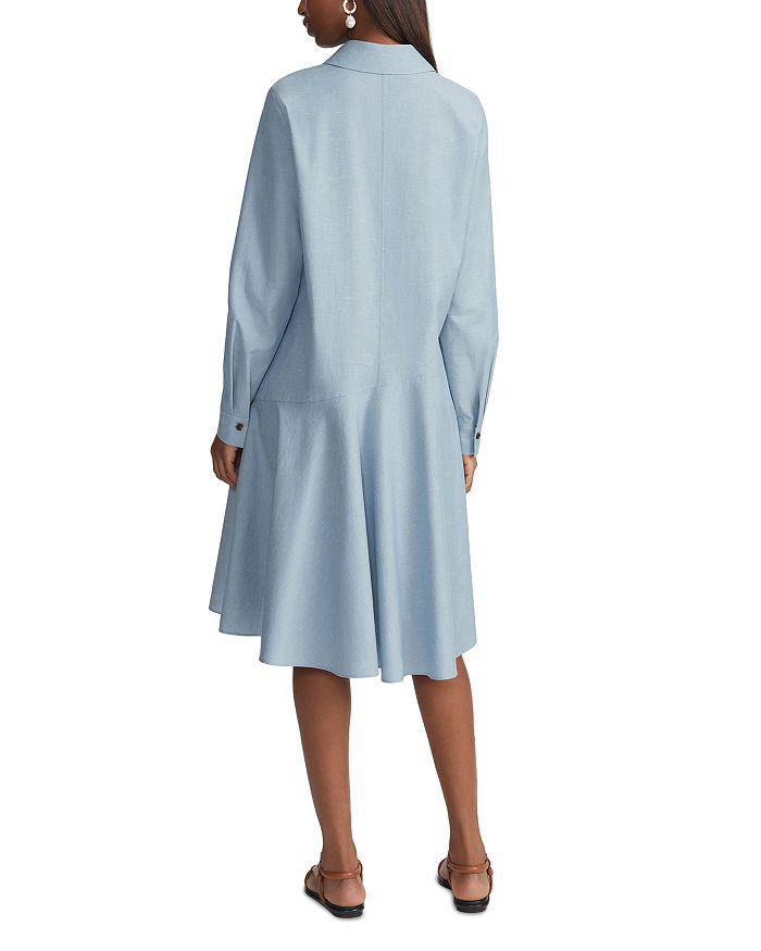 Lafayette 148 New York Flounce Hem Shirt Dress