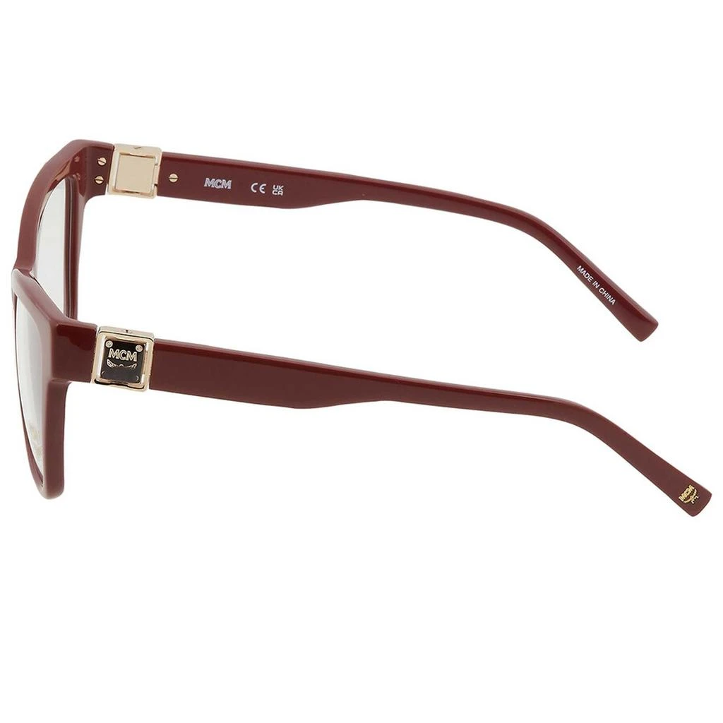 MCM MCM Women's Eyeglasses - Burgundy Acetate Square Full-Rim Frame | MCM2719 602 3