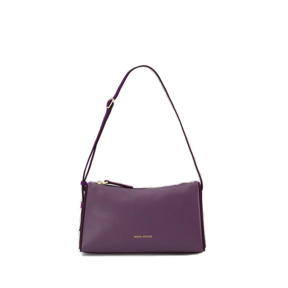 Manu Atelier Manu Atelier Mini Prism Zipped Shoulder Bag
