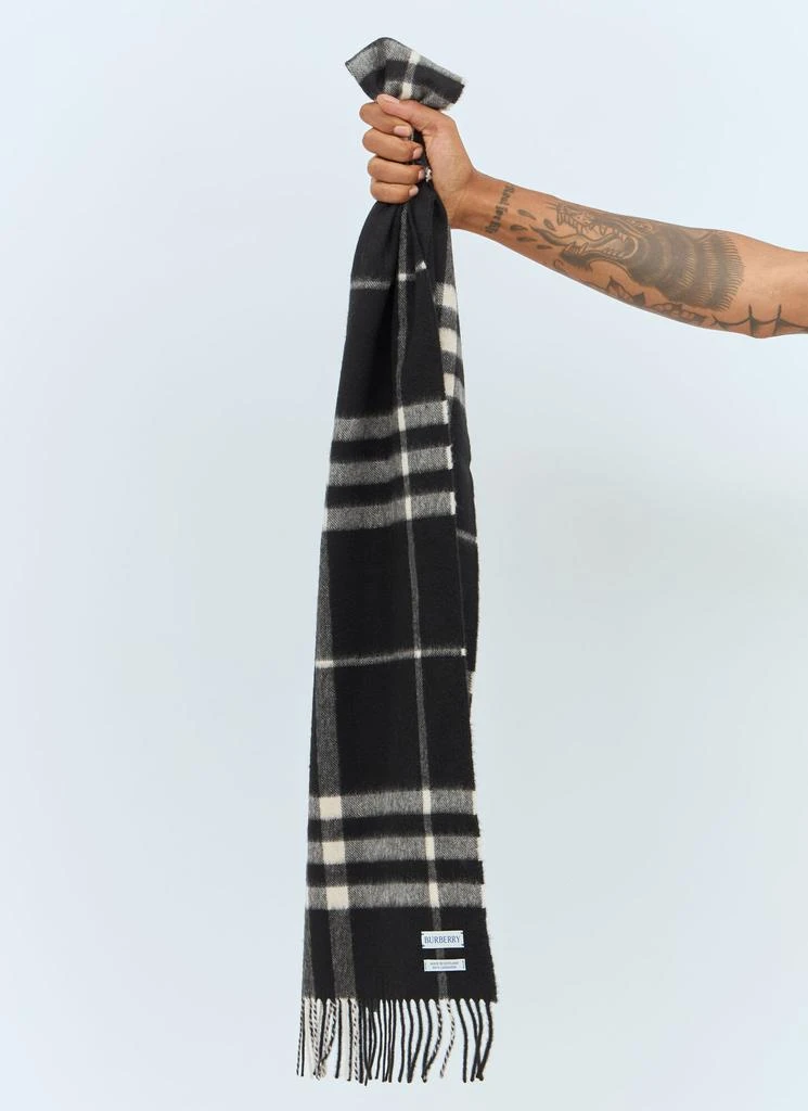 Burberry Giant Check Cashmere Scarf 5