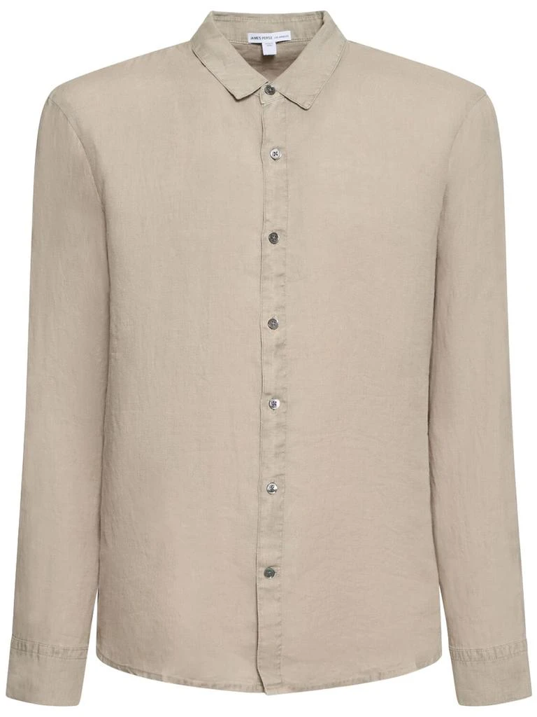 JAMES PERSE Classic Linen Shirt 1