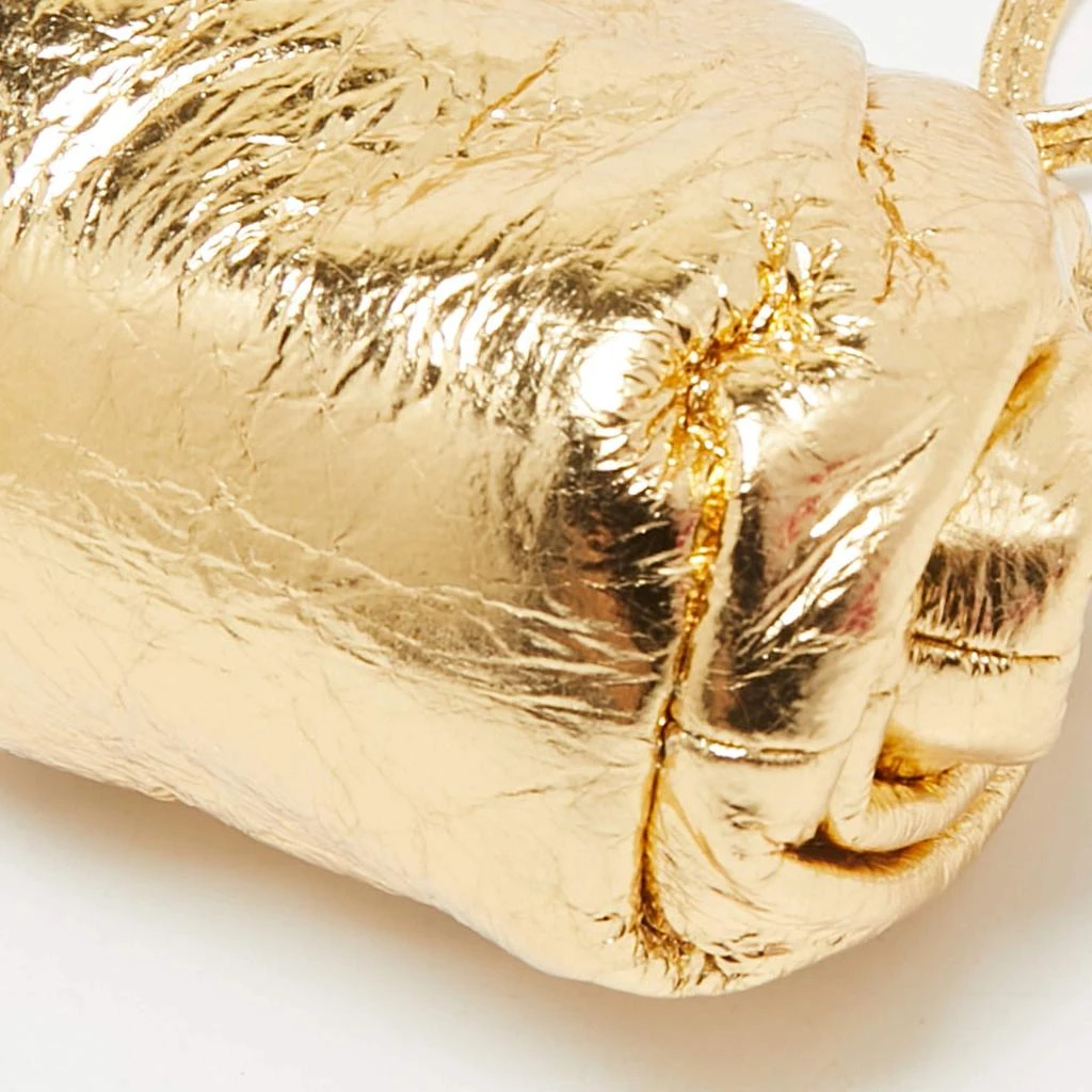 Bottega Veneta Bottega Veneta Gold Patent Leather The Pouch Coin Purse 11